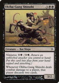 Okiba-Gang Shinobi - Betrayers of Kamigawa (BOK) #76 - Common Magic: The Gathering Trading Card