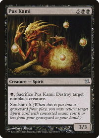 Pus Kami - Betrayers of Kamigawa (BOK) #79 - Uncommon Magic: The Gathering Trading Card