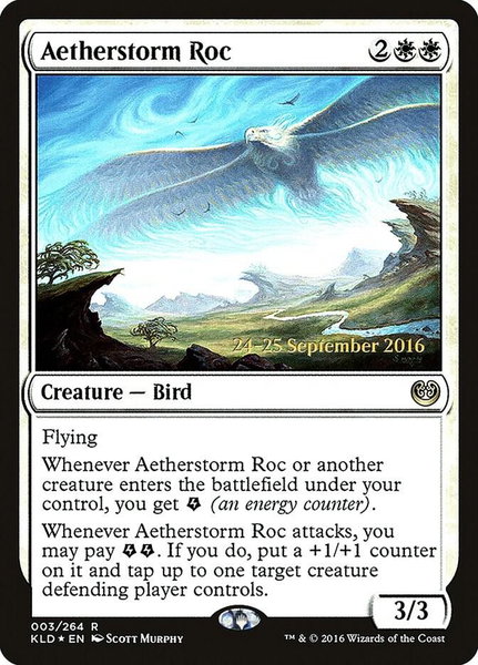 Aetherstorm Roc - Prerelease Cards Magic: The Gathering trading card