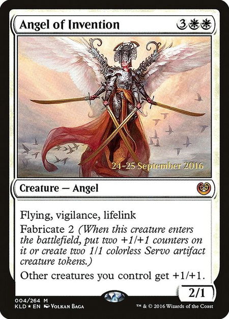 Angel of Invention - Prerelease Cards Magic: The Gathering trading card