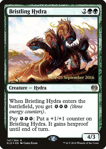 Bristling Hydra - Prerelease Cards Magic: The Gathering trading card