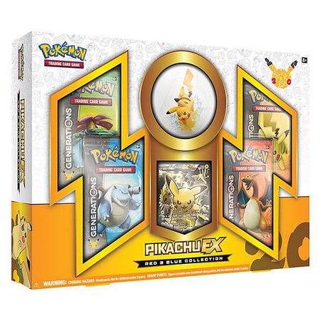 Red & Blue Collection [Pikachu EX] - Generations Pokémon trading card