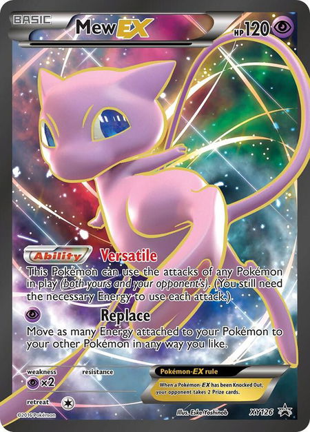Mew EX - XY126 - XY Promos Pokémon trading card