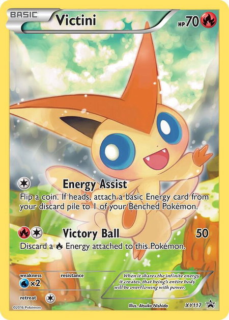 Victini - XY117 - XY Promos Pokémon trading card