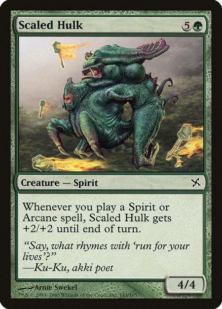 Scaled Hulk - Betrayers of Kamigawa Magic: The Gathering trading card