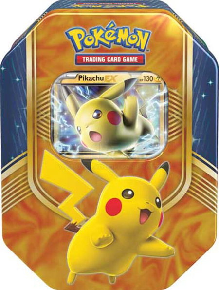 Battle Heart Tin [Pikachu EX] - XY - Steam Siege Pokémon trading card