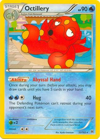 Octillery - 33/162 (XY Breakthrough) - Deck Exclusives Pokémon trading card