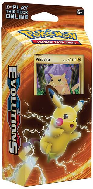 Evolutions Theme Deck - "Pikachu Power" [Pikachu] - XY - Evolutions Pokémon trading card