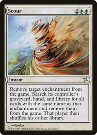 Scour - Betrayers of Kamigawa (BOK) #20 - Uncommon Magic: The Gathering Trading Card