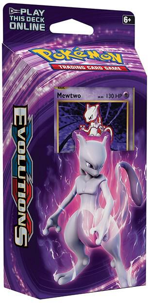 Evolutions Theme Deck - "Mewtwo Mayhem" [Mewtwo] - XY - Evolutions Pokémon trading card