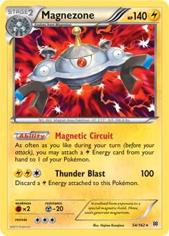 Magnezone - 54/162 (XY BREAKthrough) - Deck Exclusives Pokémon trading card