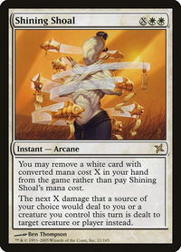 Shining Shoal - Betrayers of Kamigawa (BOK) #21 - Rare Magic: The Gathering Trading Card