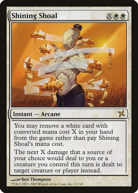 Shining Shoal - Betrayers of Kamigawa Magic: The Gathering trading card