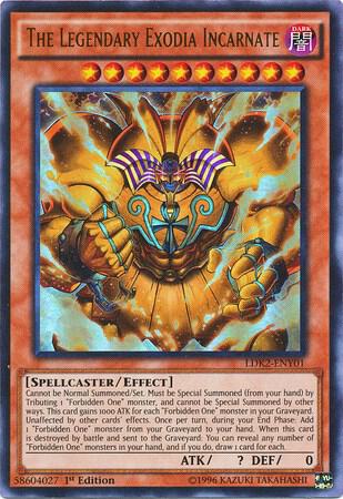 The Legendary Exodia Incarnate - Legendary Decks II YuGiOh trading card