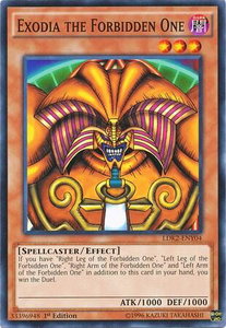 Exodia the Forbidden One - Legendary Decks II (LDK2) #LDK2-ENY04 - Common / Short Print YuGiOh Trading Card