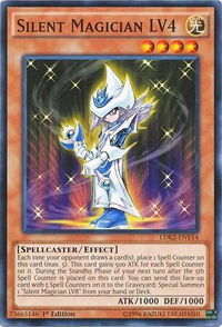 Silent Magician LV4 - Legendary Decks II (LDK2) #LDK2-ENY14 - Common / Short Print YuGiOh Trading Card