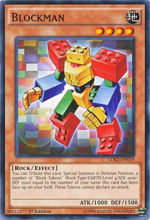 Blockman - Legendary Decks II YuGiOh trading card