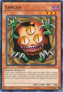 Sangan - Legendary Decks II (LDK2) #LDK2-ENY21 - Common / Short Print YuGiOh Trading Card