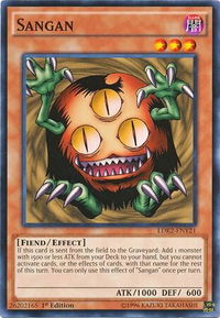 Sangan - Legendary Decks II (LDK2) #LDK2-ENY21 - Common / Short Print YuGiOh Trading Card