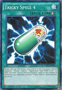 Tricky Spell 4 - Legendary Decks II (LDK2) #LDK2-ENY26 - Common / Short Print YuGiOh Trading Card