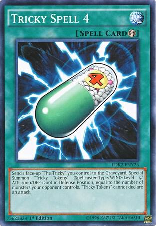 Tricky Spell 4 - Legendary Decks II YuGiOh trading card