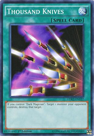 Thousand Knives - Legendary Decks II YuGiOh trading card