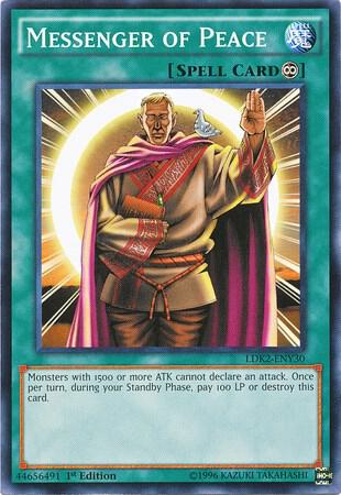 Messenger of Peace - Legendary Decks II YuGiOh trading card