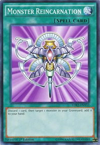 Monster Reincarnation - Legendary Decks II (LDK2) #LDK2-ENY32 - Common / Short Print YuGiOh Trading Card