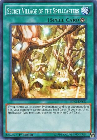 Secret Village of the Spellcasters - Legendary Decks II YuGiOh trading card