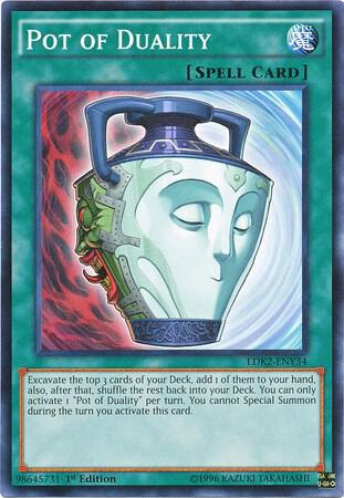 Pot of Duality - Legendary Decks II YuGiOh trading card