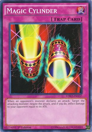 Magic Cylinder - Legendary Decks II YuGiOh trading card