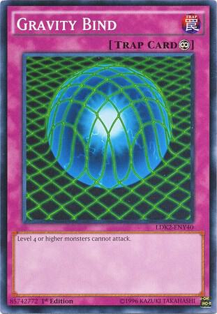 Gravity Bind trading card from Legendary Decks II Gravity Bind - Legendary Decks II YuGiOh trading card