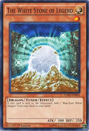 The White Stone of Legend - Legendary Decks II YuGiOh trading card