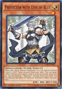 Protector with Eyes of Blue - Legendary Decks II (LDK2) #LDK2-ENK07 - Common / Short Print YuGiOh Trading Card