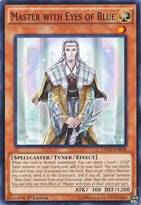 Master with Eyes of Blue - Legendary Decks II (LDK2) #LDK2-ENK08 - Common / Short Print YuGiOh Trading Card