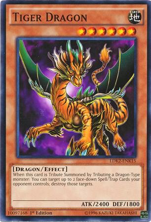 Tiger Dragon - Legendary Decks II YuGiOh trading card