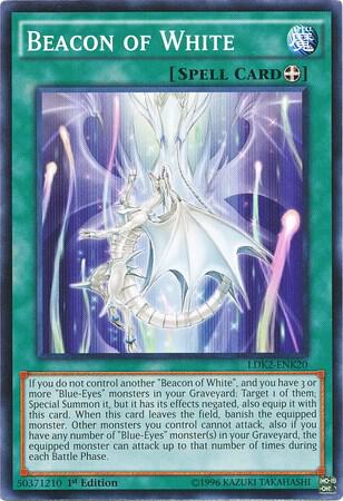 Beacon of White - Legendary Decks II YuGiOh trading card
