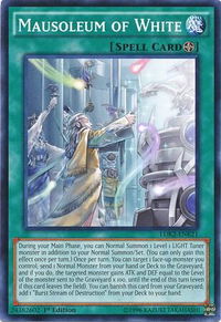 Mausoleum of White - Legendary Decks II (LDK2) #LDK2-ENK21 - Common / Short Print YuGiOh Trading Card