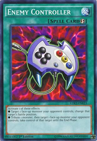 Enemy Controller trading card from Legendary Decks II Enemy Controller - Legendary Decks II YuGiOh trading card
