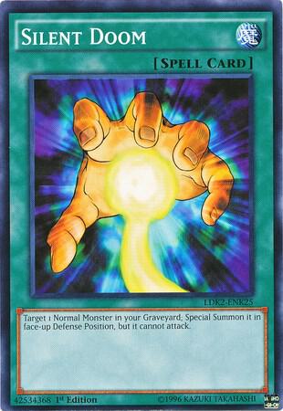 Silent Doom - Legendary Decks II YuGiOh trading card