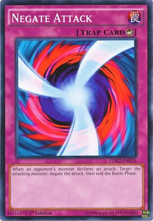 Negate Attack trading card from Legendary Decks II Negate Attack - Legendary Decks II YuGiOh trading card