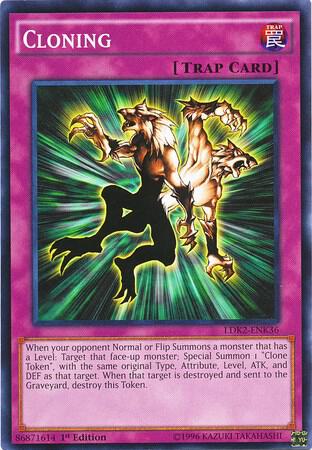 Cloning - Legendary Decks II YuGiOh trading card