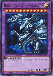Blue-Eyes Ultimate Dragon - Legendary Decks II (LDK2) #LDK2-ENK40 - Ultra Rare YuGiOh Trading Card