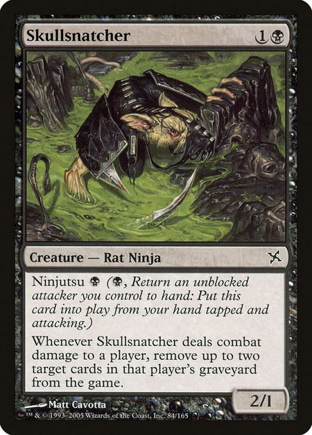 Skullsnatcher - Betrayers of Kamigawa Magic: The Gathering trading card