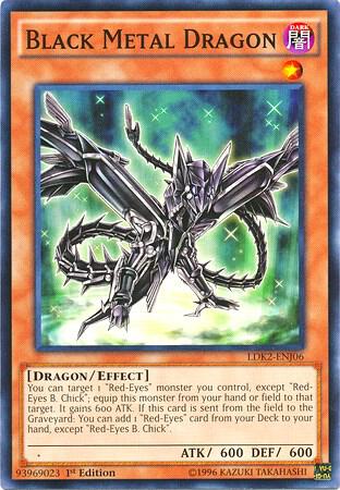 Black Metal Dragon - Legendary Decks II YuGiOh trading card