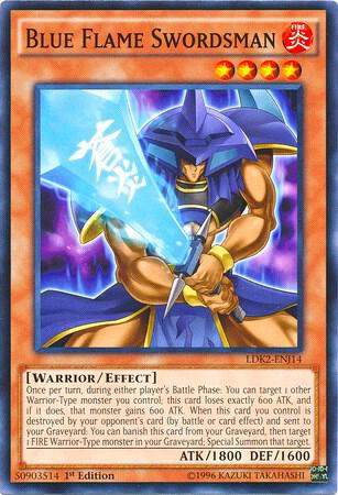 Blue Flame Swordsman - Legendary Decks II YuGiOh trading card