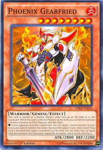 Phoenix Gearfried - Legendary Decks II (LDK2) #LDK2-ENJ16 - Common / Short Print YuGiOh Trading Card