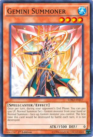 Gemini Summoner - Legendary Decks II YuGiOh trading card