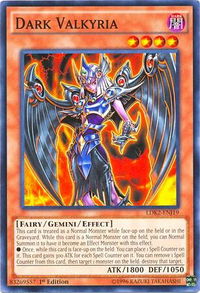 Dark Valkyria - Legendary Decks II (LDK2) #LDK2-ENJ19 - Common / Short Print YuGiOh Trading Card