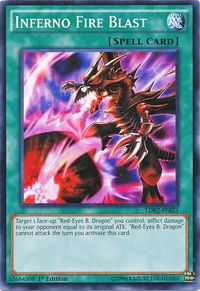 Inferno Fire Blast - Legendary Decks II (LDK2) #LDK2-ENJ23 - Common / Short Print YuGiOh Trading Card